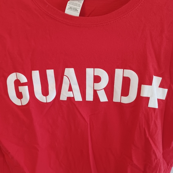 Red "Guard+" T Shirt - Picture 2 of 4